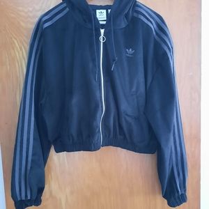 Adidas cropped hoodie